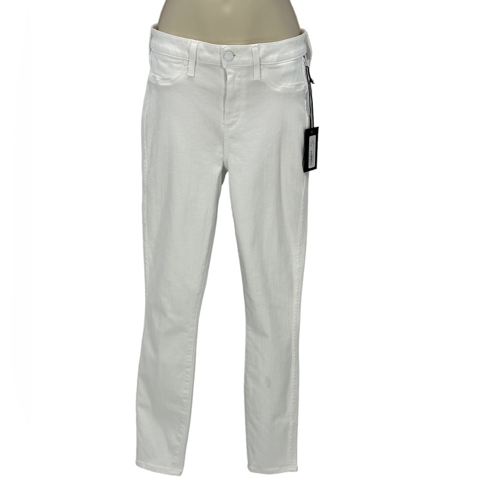 PAIGE Hoxton High Rise Ankle Skinny Jeans - White - size 26